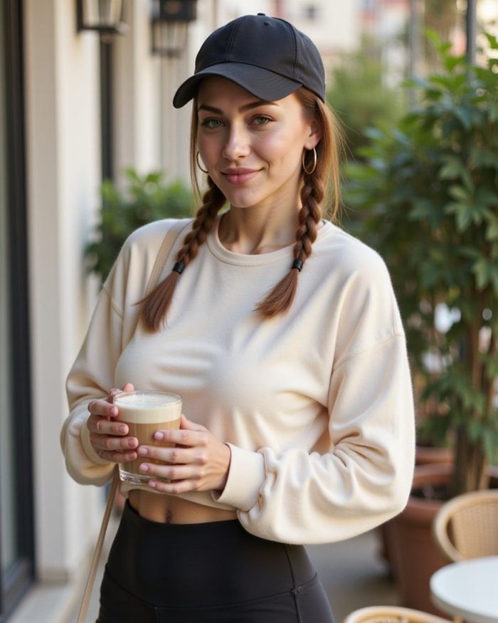 Pazar: şapka ve latte